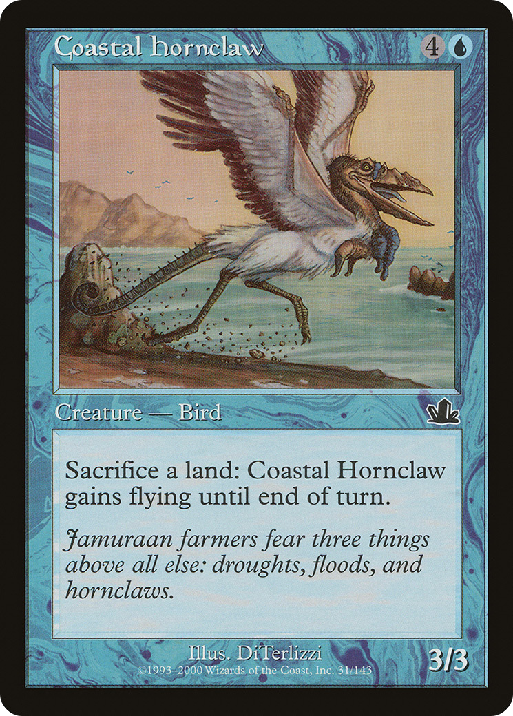 Coastal Hornclaw (031) Foil - Prophecy