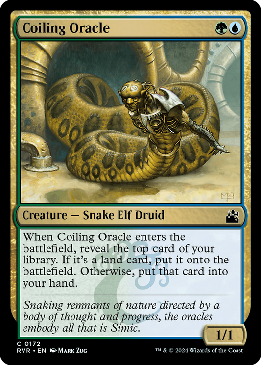 Coiling Oracle (172) - Ravnica Remastered