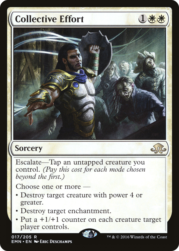 Collective Effort (017) Foil - Eldritch Moon