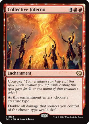Collective Inferno (Promo Pack) (132) Foil - Lorwyn Eclipsed