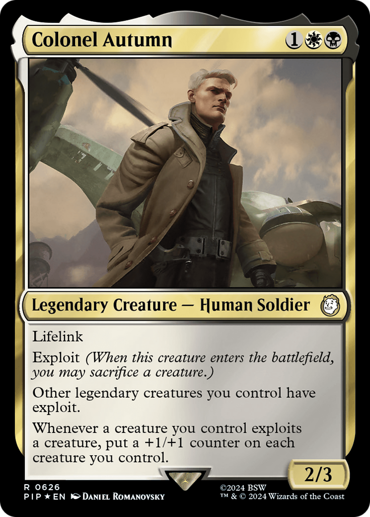 Colonel Autumn (626) Surge Foil - Fallout