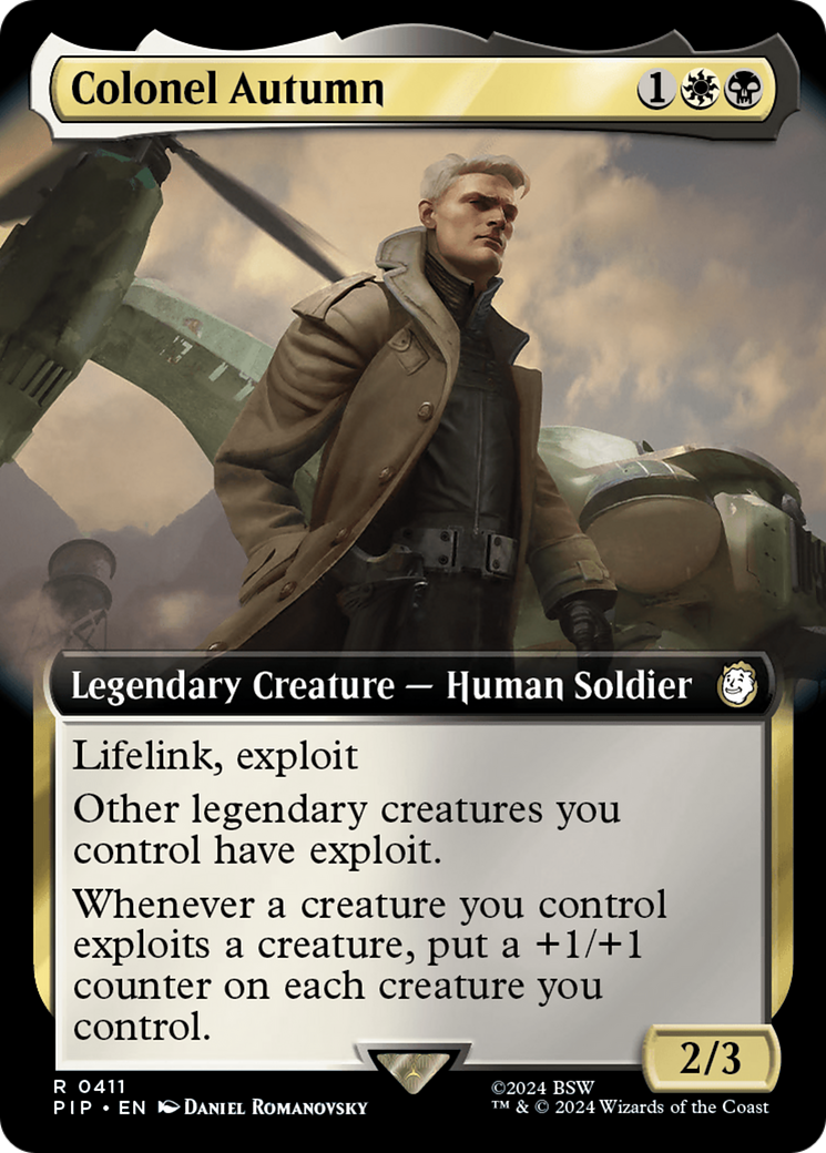 Colonel Autumn (Extended Art) (411) - Fallout