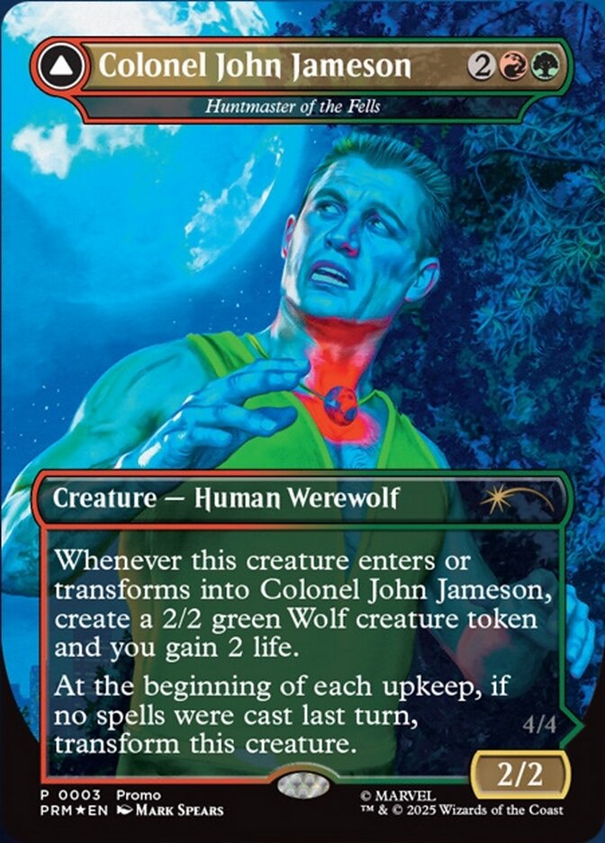 Colonel John Jameson – Huntmaster of the Fells (Borderless) (003) Foil - Media Promos