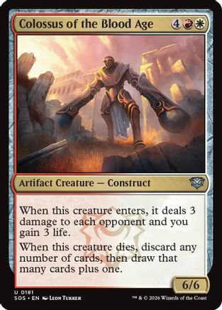 Colossus of the Blood Age (181) Foil - Secrets of Strixhaven