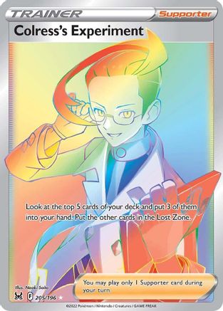 Colress's Experiment (205) Holofoil - Lost Origin