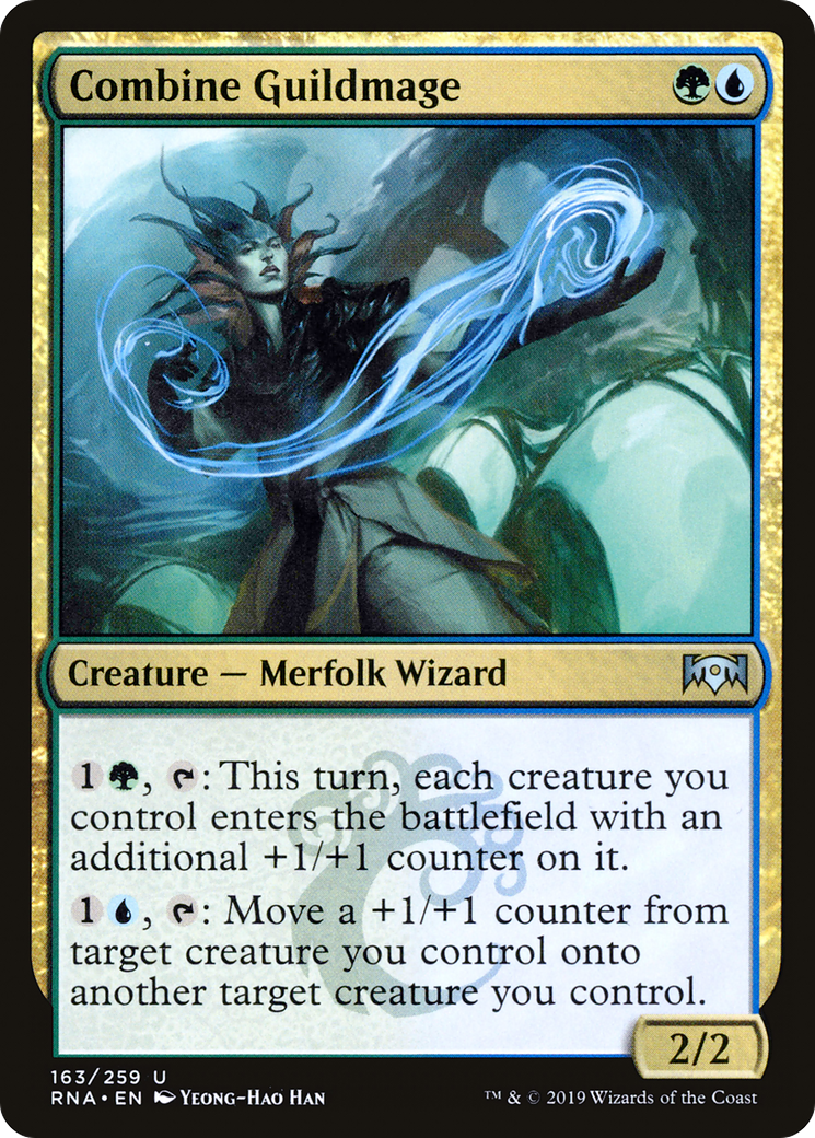Combine Guildmage (163) Foil - Ravnica Allegiance
