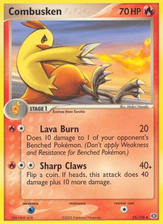 Combusken (25) - Emerald