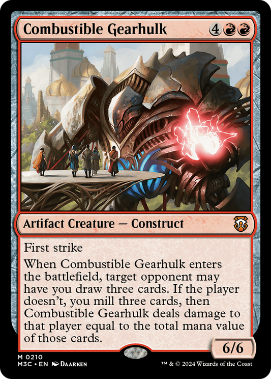 Combustible Gearhulk (210) - Commander: Modern Horizons 3