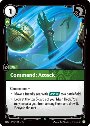 Command: Attack (033) - Radiance
