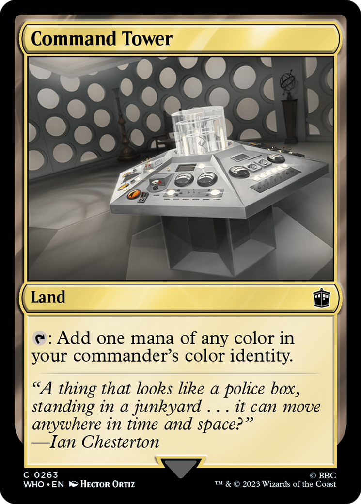Command Tower (263) Foil - Doctor Who