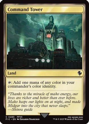 Command Tower (485) - Commander: FINAL FANTASY