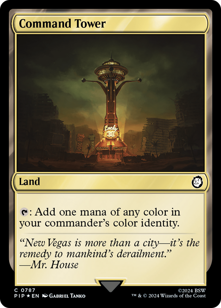 Command Tower (787) Surge Foil - Fallout