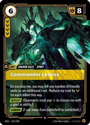 Commander Ledros (231) Foil - Origins