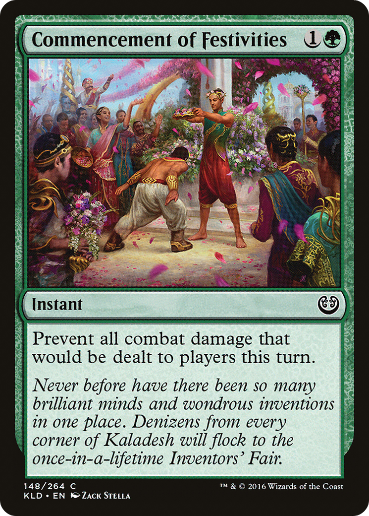 Commencement of Festivities (148) Foil - Kaladesh