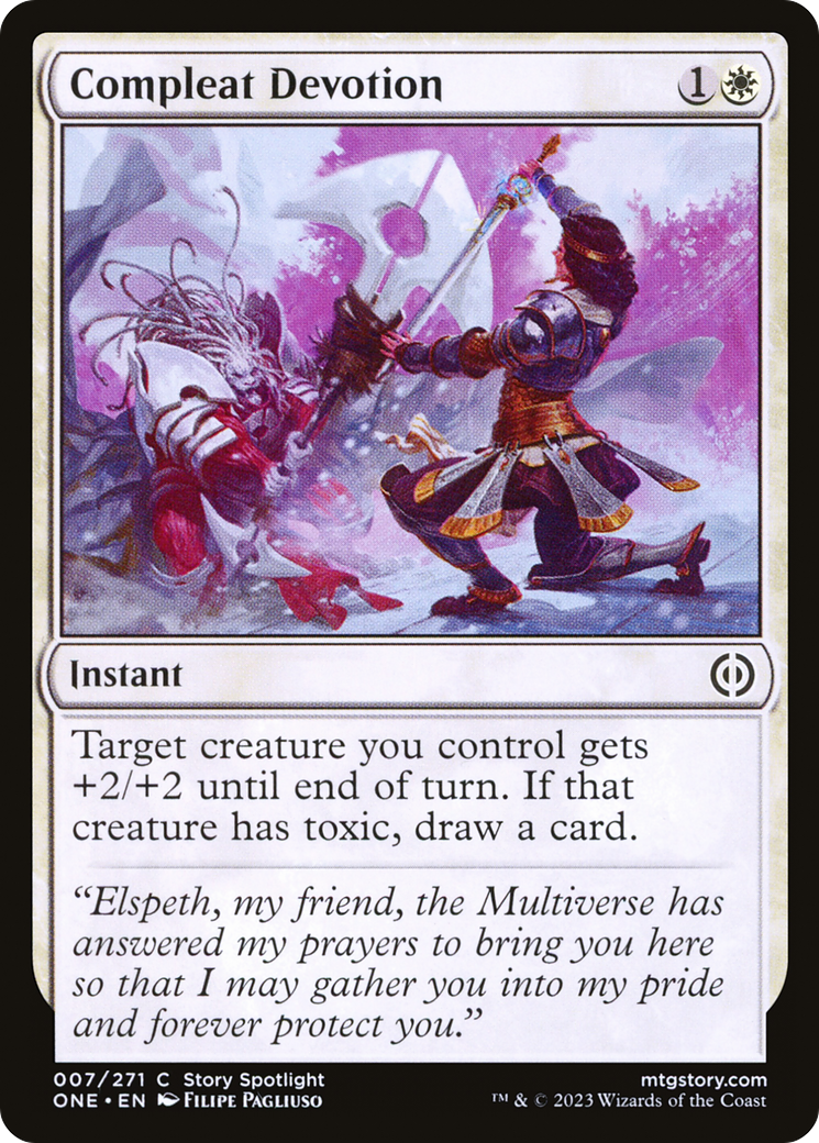Compleat Devotion (007) - Phyrexia: All Will Be One Foil