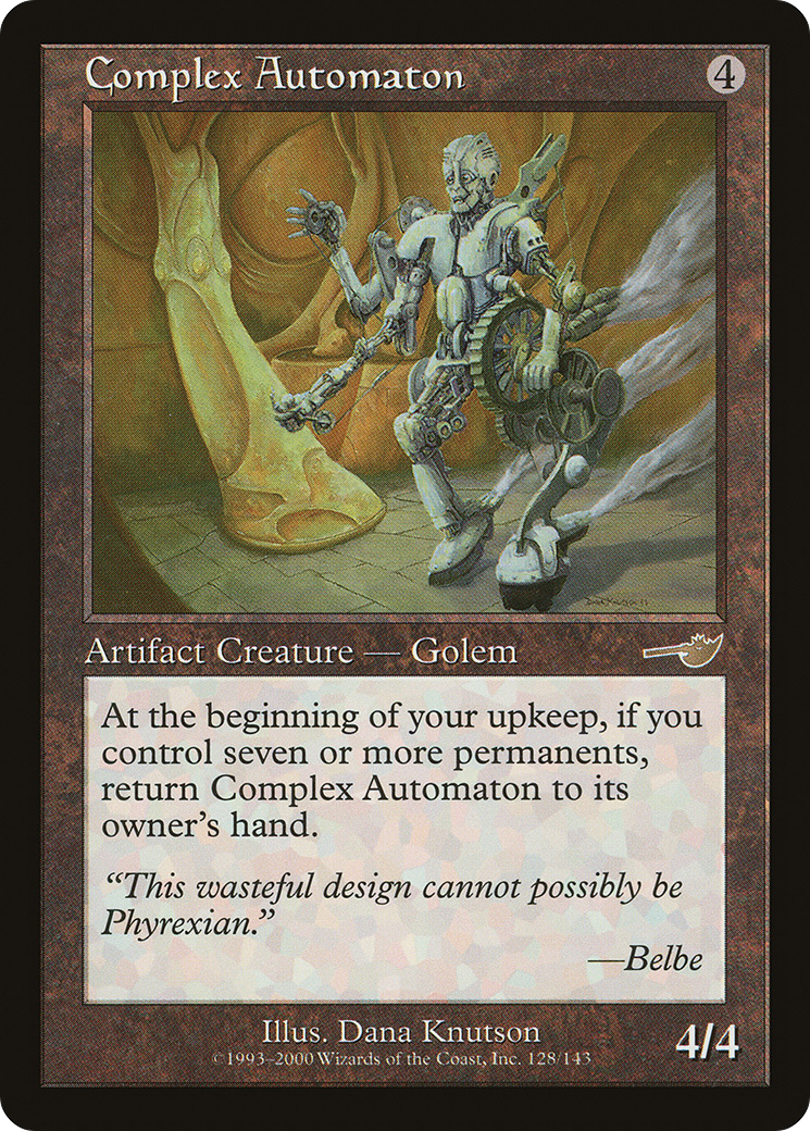 Complex Automaton (128) Foil - Nemesis