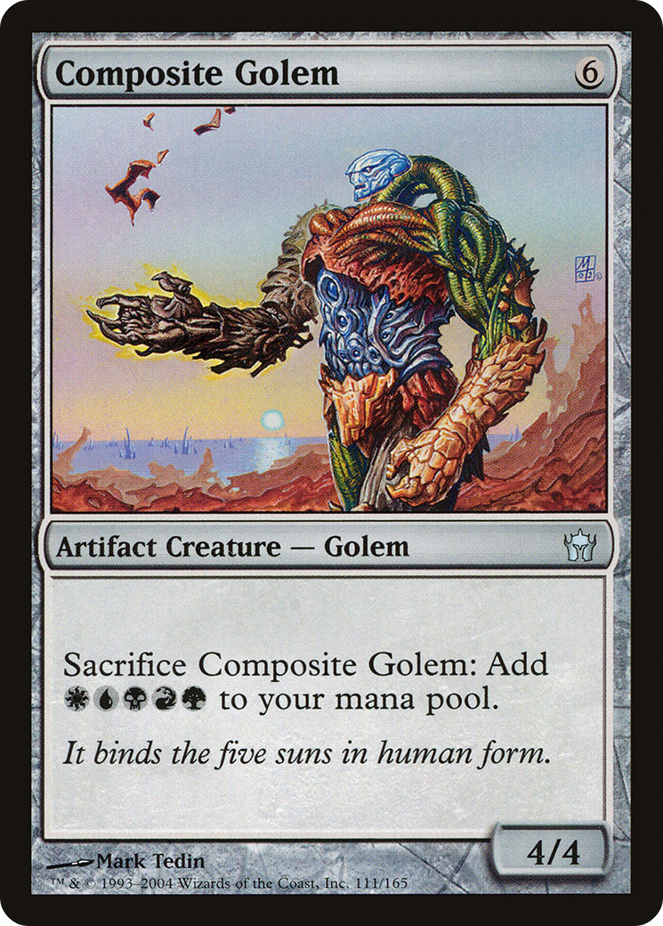 Composite Golem (111) Foil - Fifth Dawn