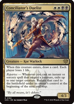 Conciliator's Duelist (182) Foil - Secrets of Strixhaven