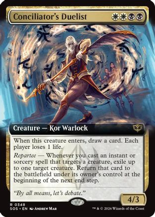 Conciliator's Duelist (Extended Art) (348) - Secrets of Strixhaven