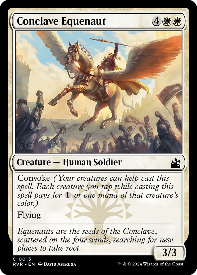 Conclave Equenaut (013) Foil - Ravnica Remastered