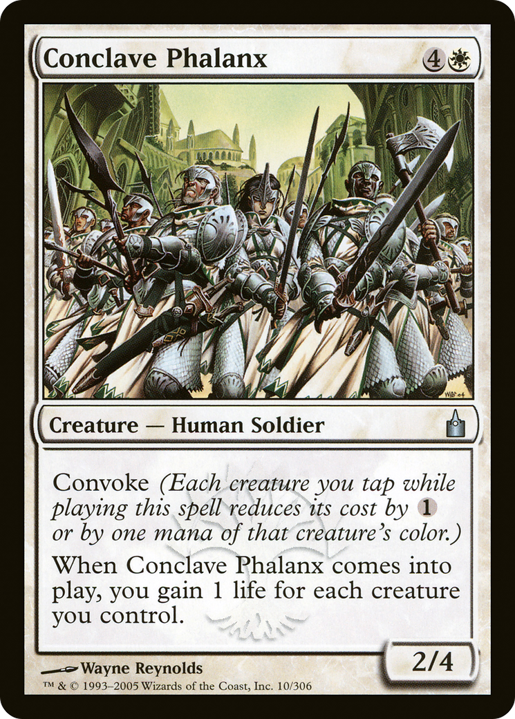 Conclave Phalanx (010) Foil - Ravnica: City of Guilds