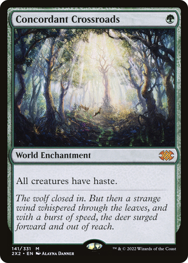 Concordant Crossroads (141) Foil - Double Masters 2022