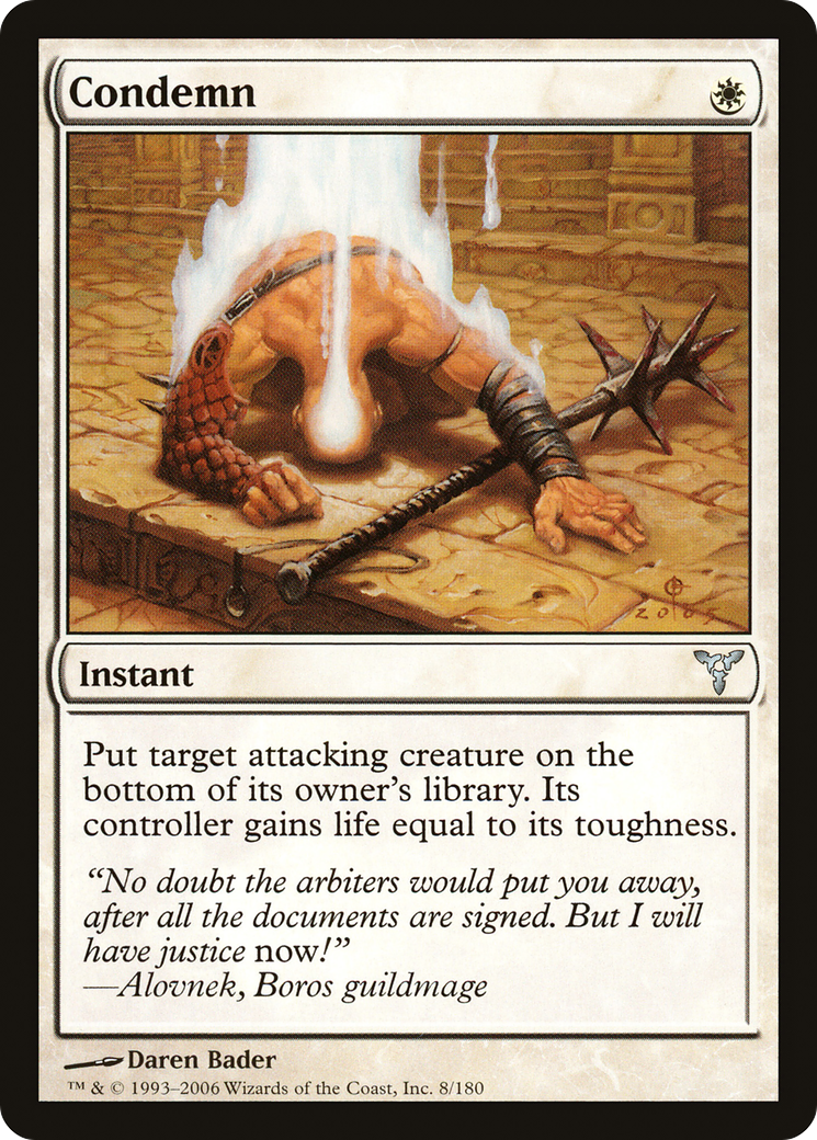 Condemn (008) Foil - Dissension