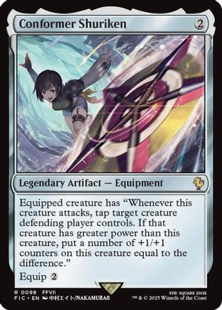 Conformer Shuriken (098) Surge Foil - Commander: FINAL FANTASY