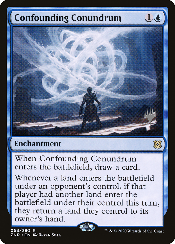 Confounding Conundrum (53p) - Zendikar Rising Promos Foil