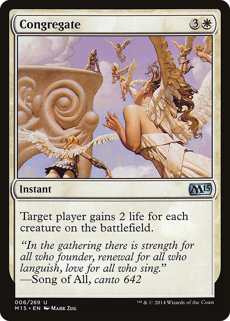 Congregate (006) Foil - Magic 2015