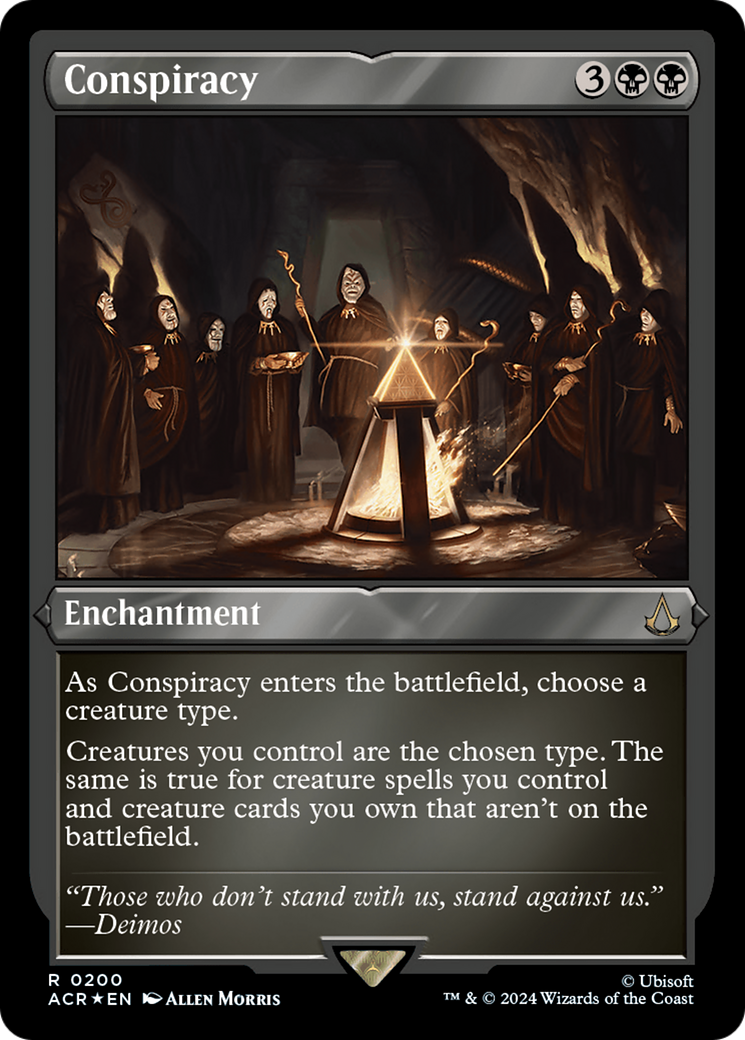 Conspiracy (200) Etched Foil - Assassin's Creed