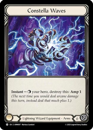 Constella Waves (OMN097) Cold Foil - Omens of the Third Age