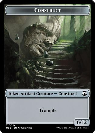Construct // Myr (24/25) Ripple Foil - Commander: Modern Horizons 3 Tokens