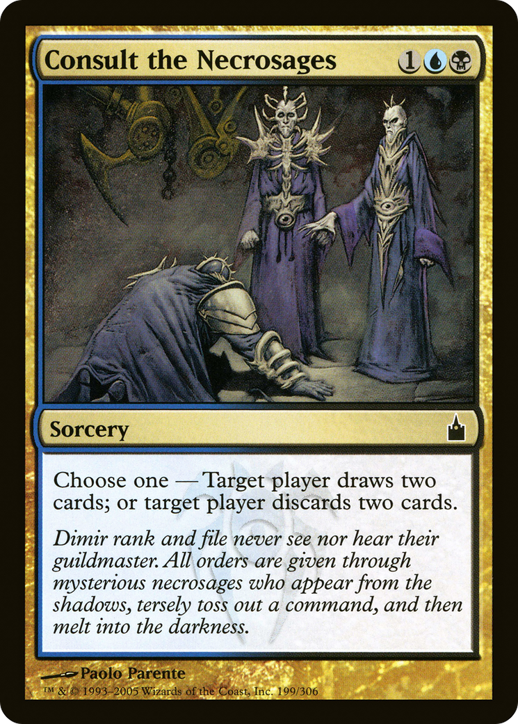 Consult the Necrosages (199) - Ravnica: City of Guilds