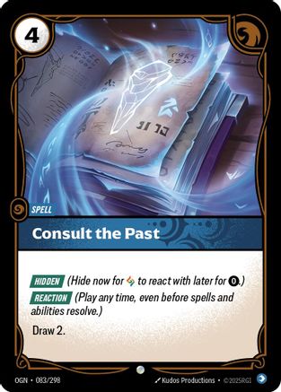 Consult the Past (083) Foil - Origins