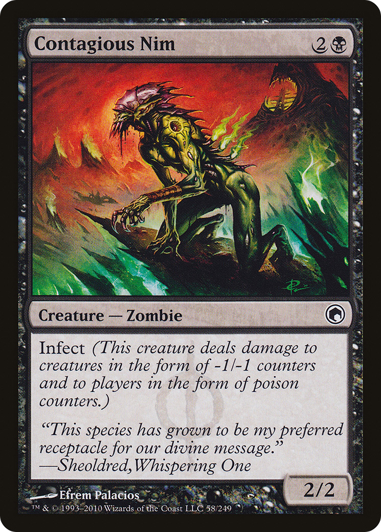 Contagious Nim (058) Foil - Scars of Mirrodin