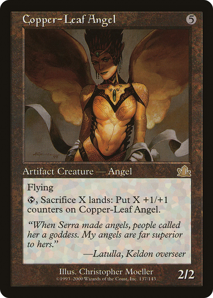 Copper-Leaf Angel (137) - Prophecy