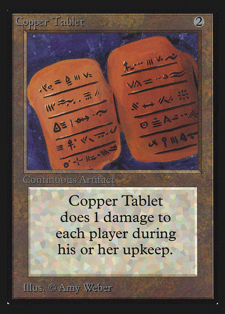 Copper Tablet - Collectors' Edition