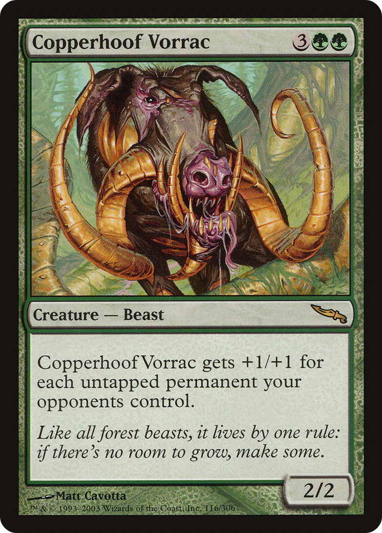 Copperhoof Vorrac (116) Foil - Mirrodin