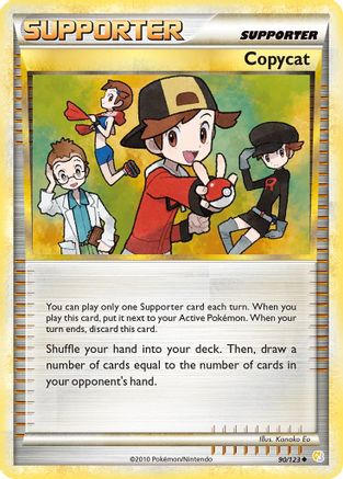 Copycat (90) Reverse Holofoil - HeartGold & SoulSilver