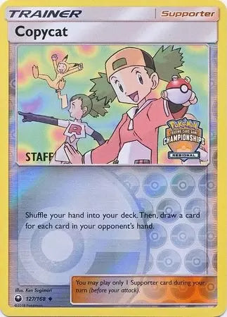 Copycat (Regional Championships) [Staff] (127) Reverse Holofoil - Celestial Storm