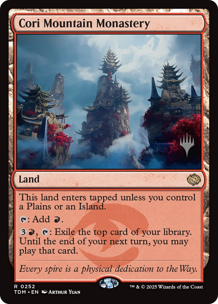 Cori Mountain Monastery (Promo Pack) (252) - Tarkir: Dragonstorm