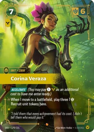 Corina Veraza (179) Foil - Spiritforged