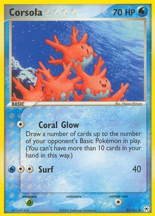 Corsola (32) Reverse Holofoil - Hidden Legends