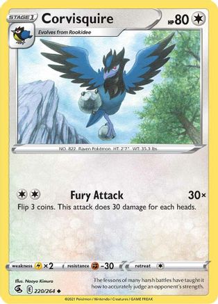 Corvisquire (220) - Fusion Strike