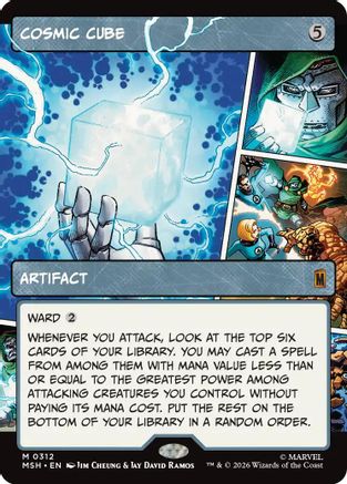 Cosmic Cube (Showcase) (312) Foil - Marvel Super Heroes