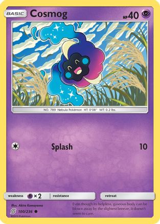 Cosmog (100) Reverse Holofoil - Unified Minds