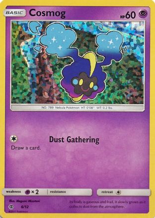 Cosmog (6) Holofoil - McDonalds Promos 2017