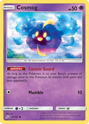 Cosmog (69) Reverse Holofoil - Team Up