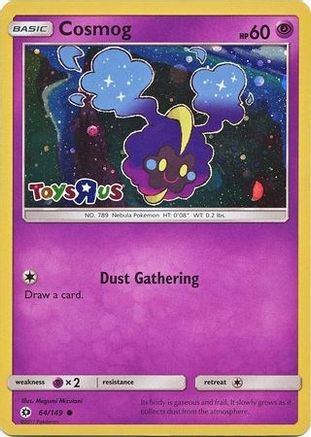 Cosmog (Toys R Us Promo) (64) Holofoil - Miscellaneous Cards & Products